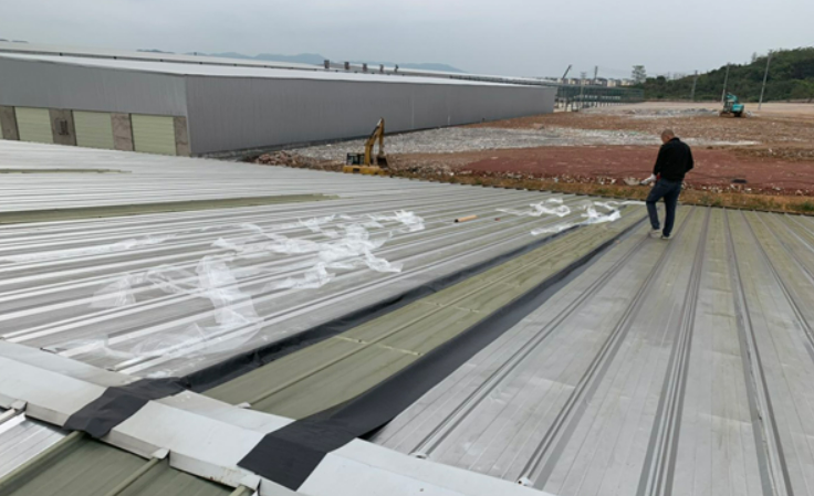 梅州厂房屋面防水维修案例